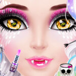 Halloween Makeup Me Html game